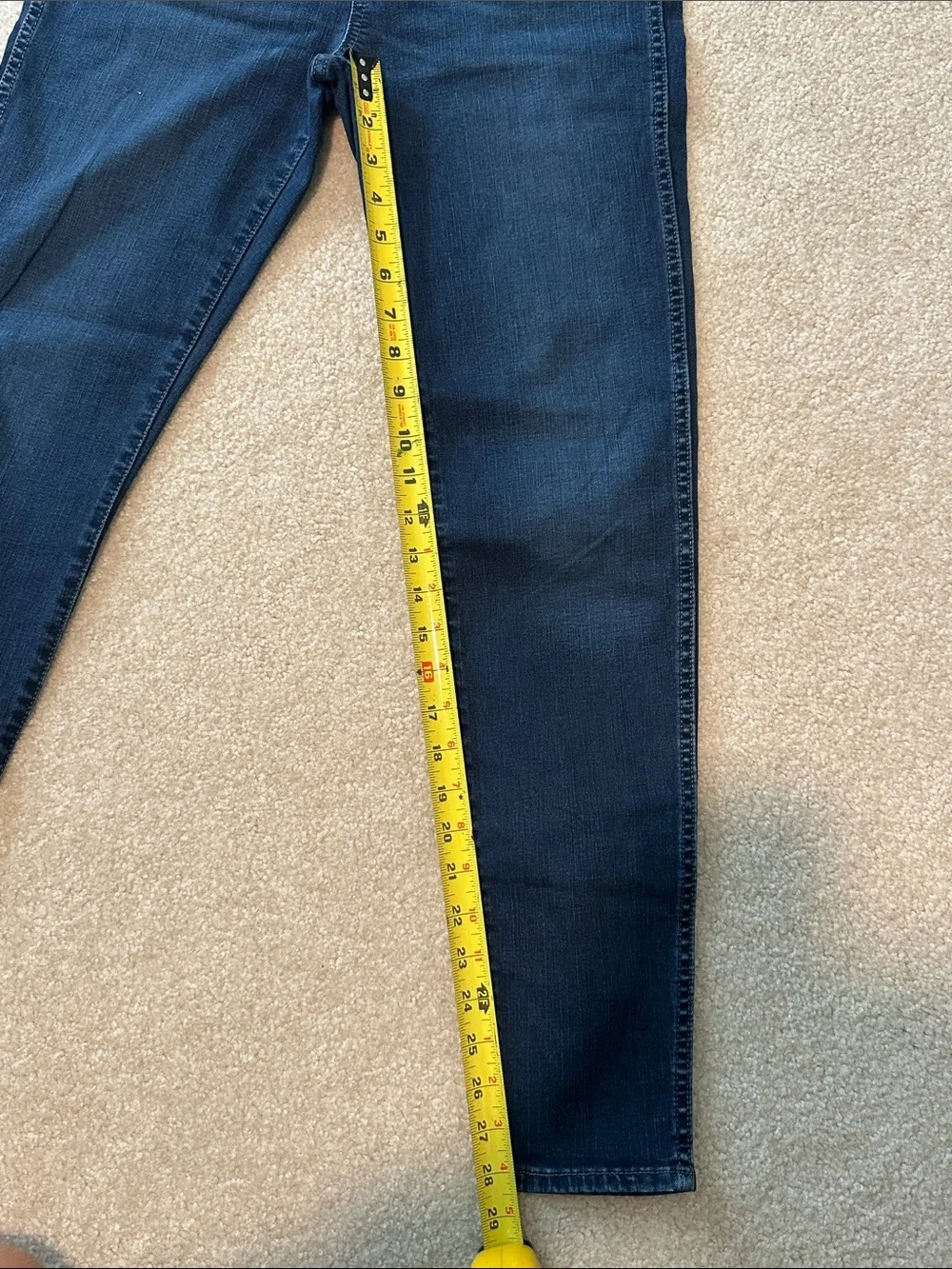 Madewell Dark Indigo Skinny Jeans